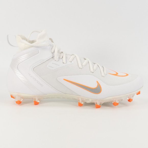 Nike Alpha Huarache 8 Elite LAX \'White Orange\' CW4447-102 size 12.5 main image 7